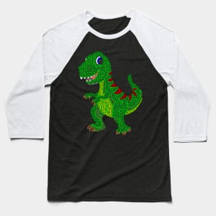 Tyrannosaurs Rex Baseball T-Shirt